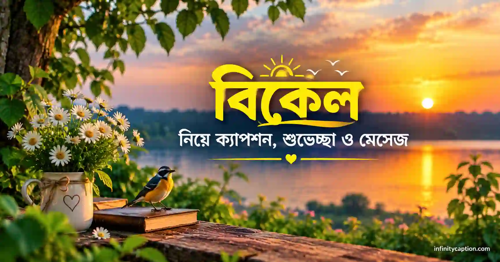 170+ বিকেল নিয়ে ক্যাপশন, শুভেচ্ছা ও মেসেজ | Good Afternoon Captions 2026