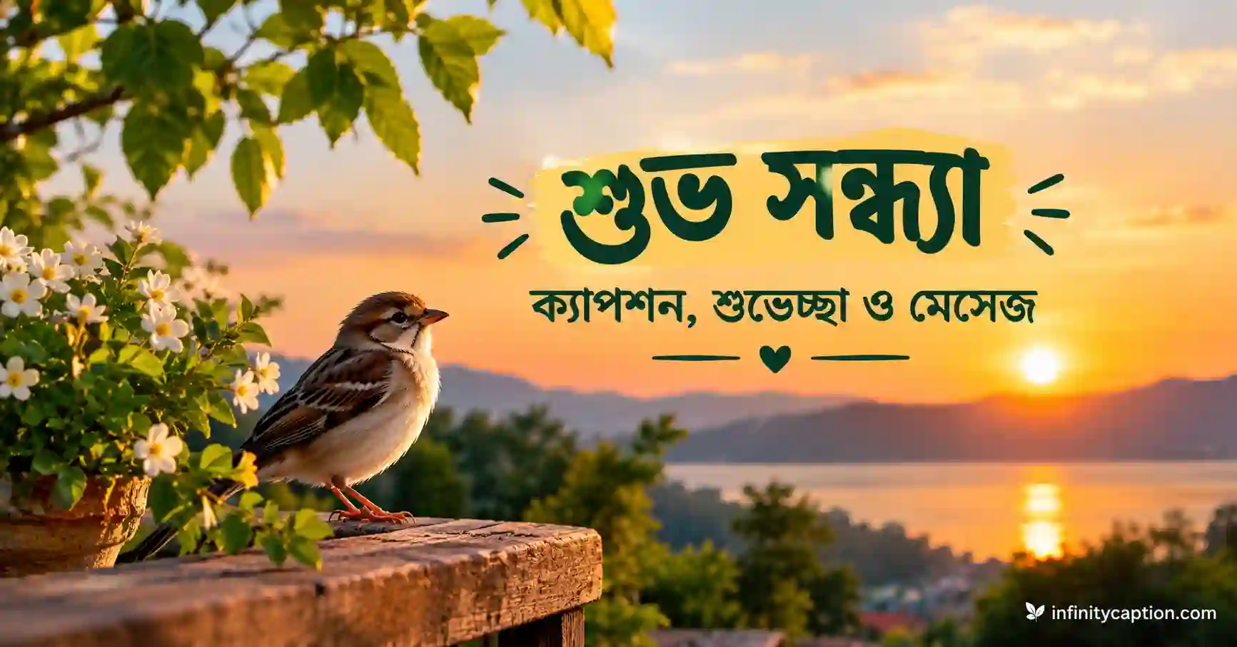 ২০০+ শুভ সন্ধ্যা ক্যাপশন, শুভেচ্ছা ও মেসেজ