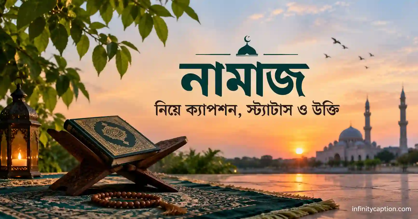 ১১০+ নামাজ নিয়ে ক্যাপশন, স্ট্যাটাস ও উক্তি
