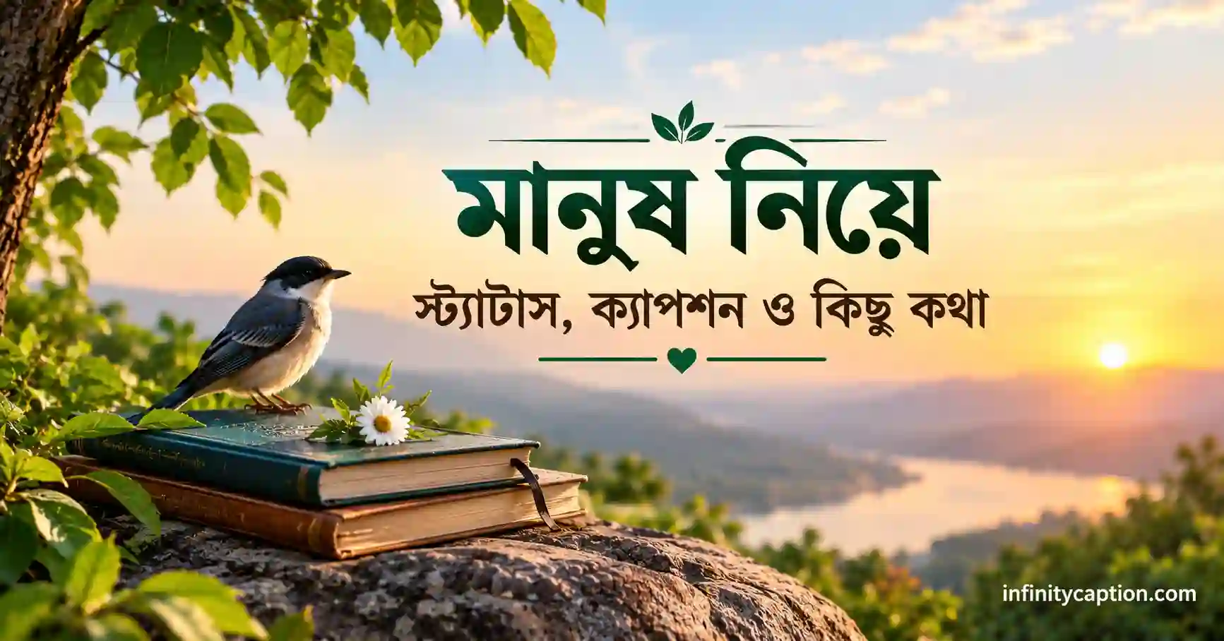 ১৬০+ মানুষ নিয়ে স্ট্যাটাস, ক্যাপশন ও কিছু কথা
