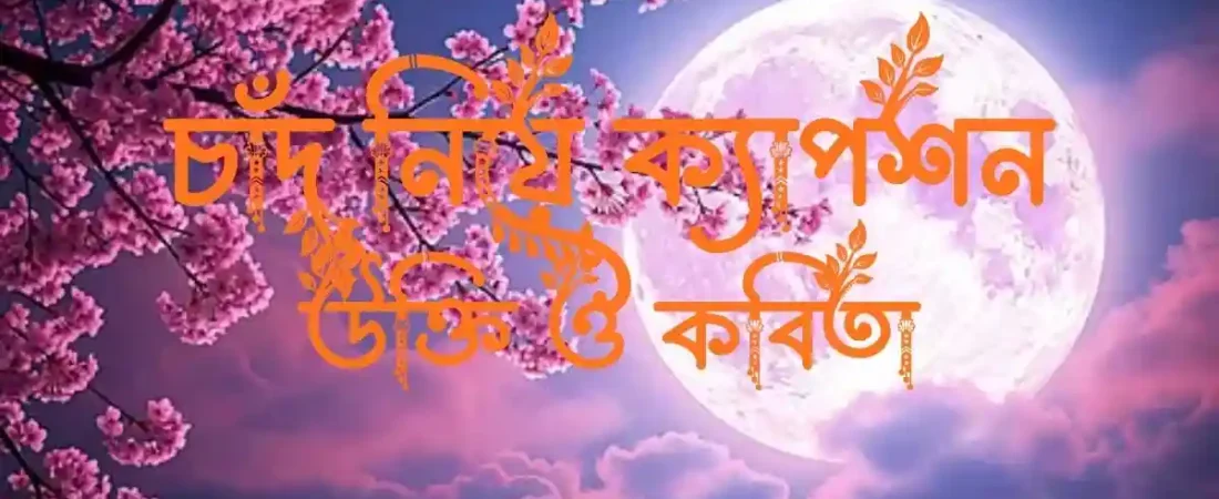 ১৫০+ চাঁদ নিয়ে ক্যাপশন, উক্তি ও কবিতা | Facebook Caption 2026
