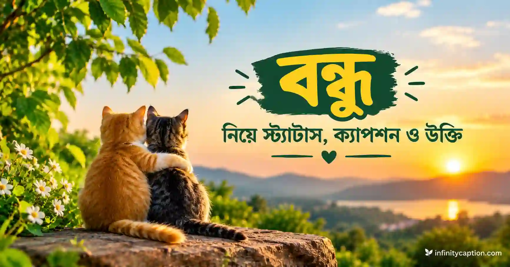 বন্ধু নিয়ে স্ট্যাটাস, ক্যাপশন ও উক্তি