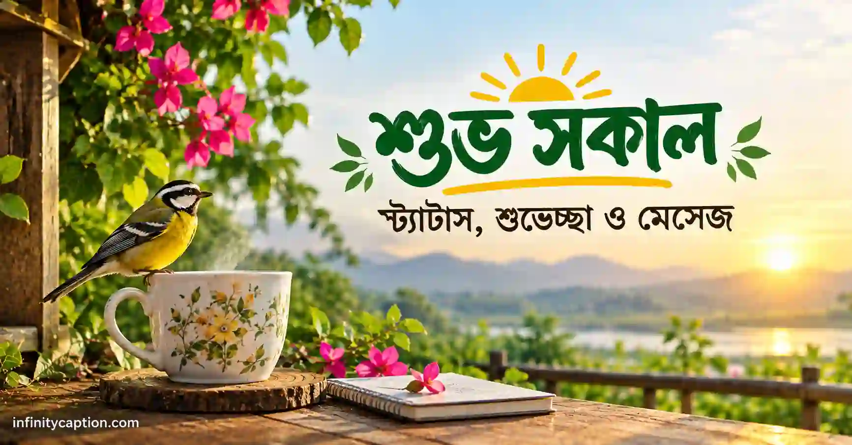 শুভ সকাল স্ট্যাটাস, শুভেচ্ছা ও মেসেজ