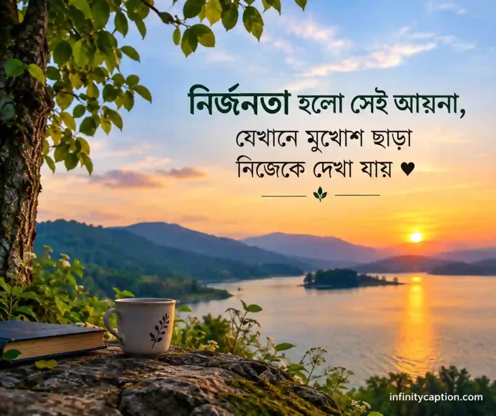 একাকিত্ব নিয়ে উক্তি