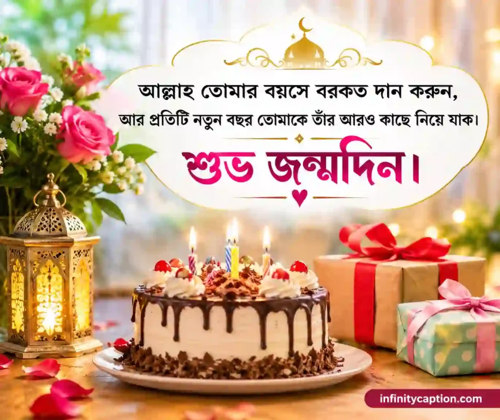 জন্মদিনের শুভেচ্ছা ও দোয়া ইসলামিক