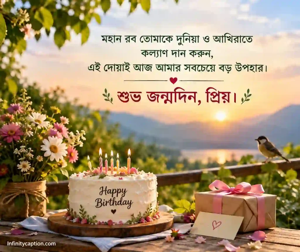 জন্মদিনের শুভেচ্ছা ও দোয়া