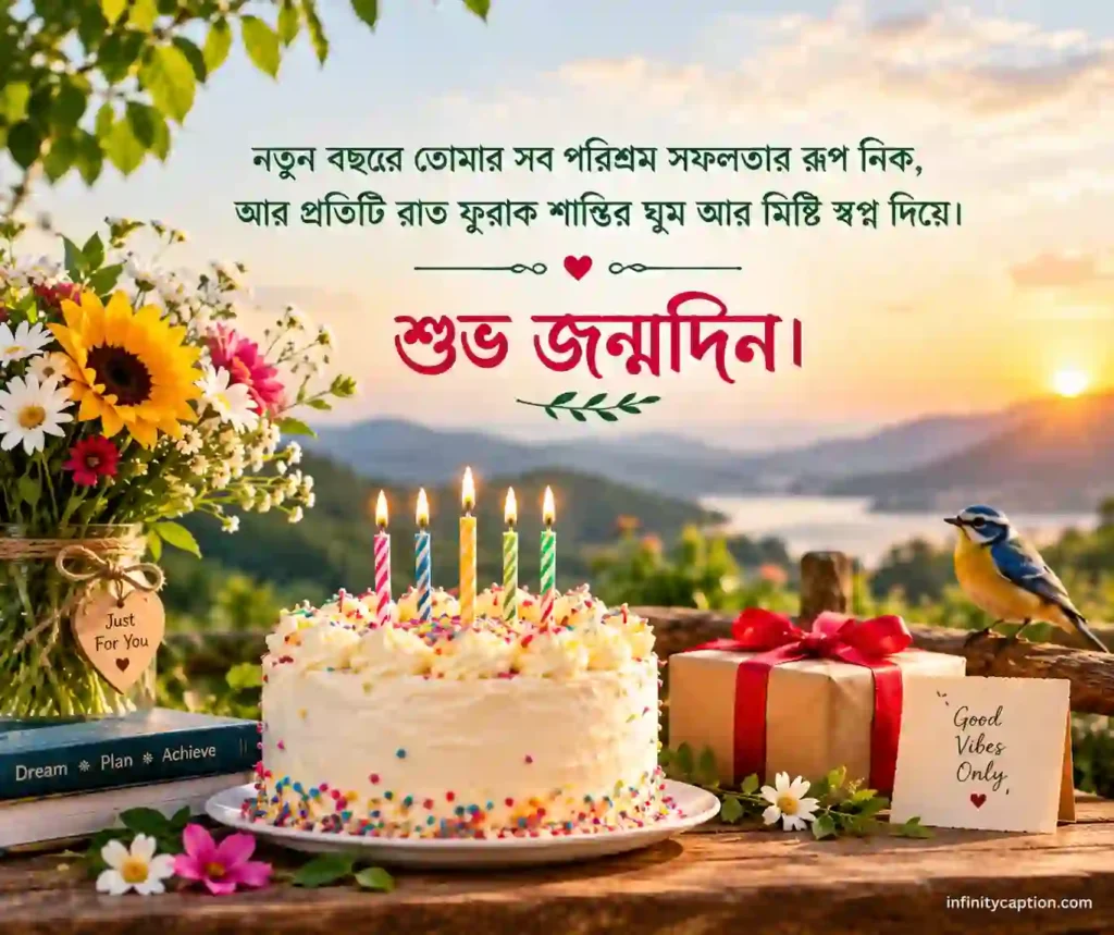 জন্মদিনের শুভেচ্ছা ক্যাপশন