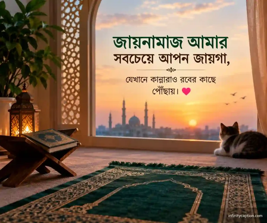 নামাজ নিয়ে ক্যাপশন