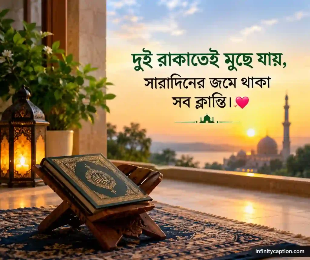 নামাজ নিয়ে ছোট ক্যাপশন