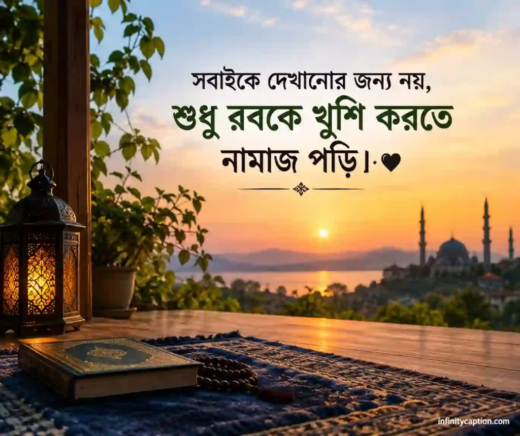 নামাজ নিয়ে ফেসবুক স্ট্যাটাস