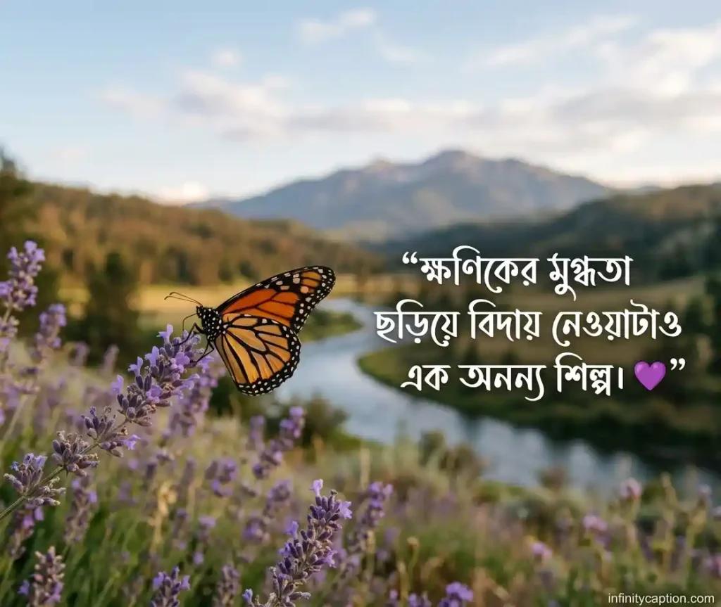 প্রজাপতি নিয়ে ছোট ক্যাপশন