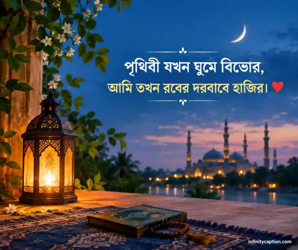 ফজরের নামাজ নিয়ে ক্যাপশন