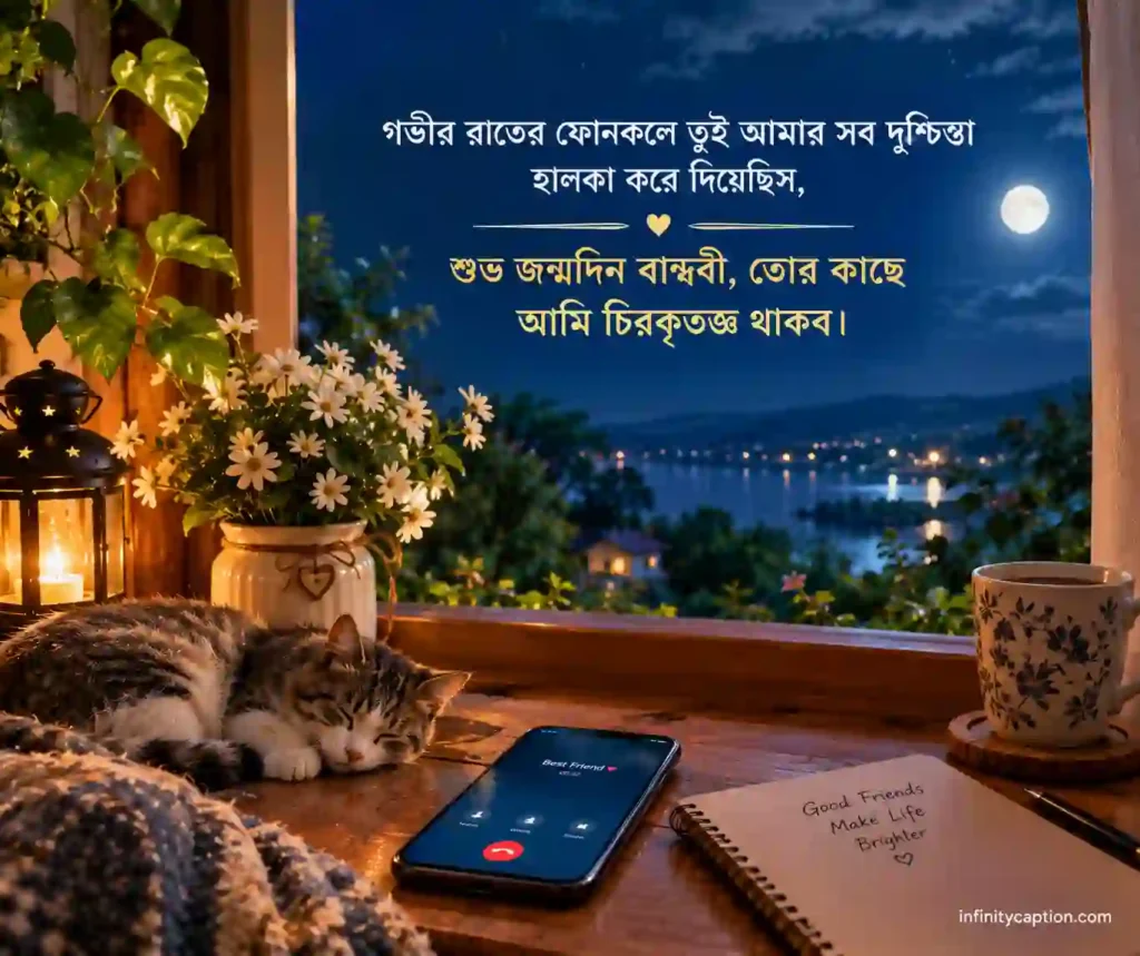 বান্ধবীর জন্মদিনের শুভেচ্ছা স্ট্যাটাস