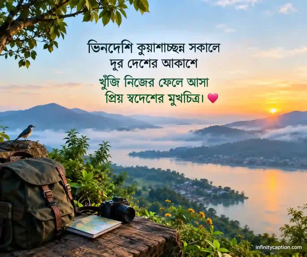 বিদেশ ভ্রমণ নিয়ে স্ট্যাটাস