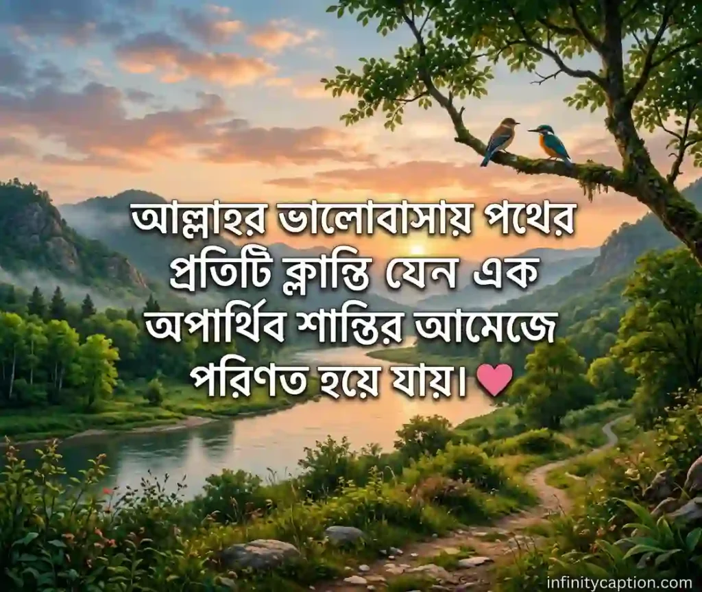 ভ্রমণ নিয়ে ইসলামিক ক্যাপশন