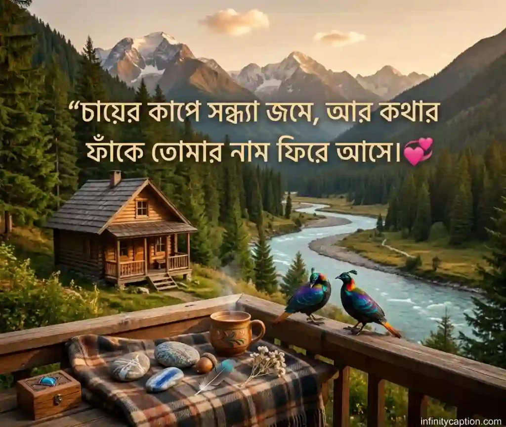 মায়াবী সন্ধ্যা নিয়ে ক্যাপশন