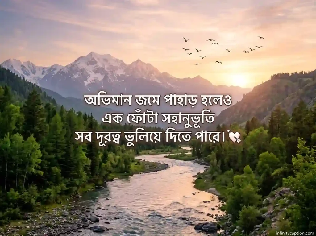 মায়া নিয়ে ছোট ক্যাপশন