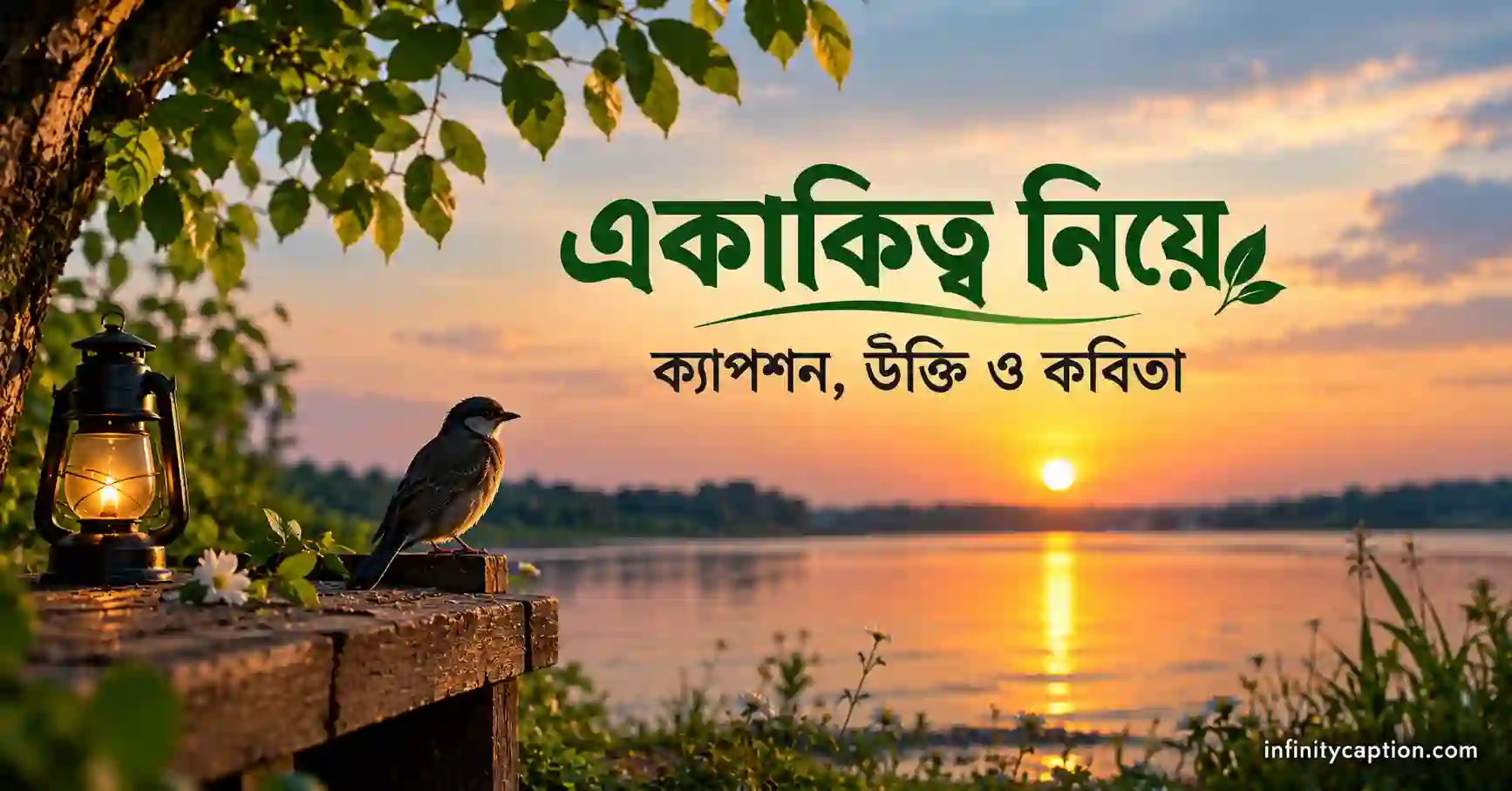 একাকিত্ব নিয়ে ক্যাপশন, উক্তি ও কবিতা