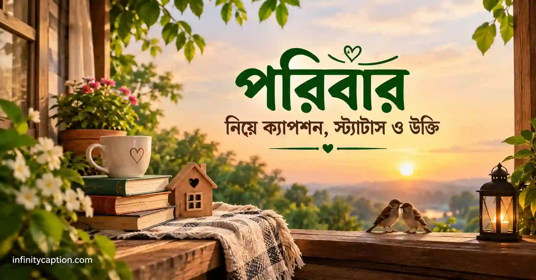 পরিবার নিয়ে ক্যাপশন, স্ট্যাটাস ও উক্তি