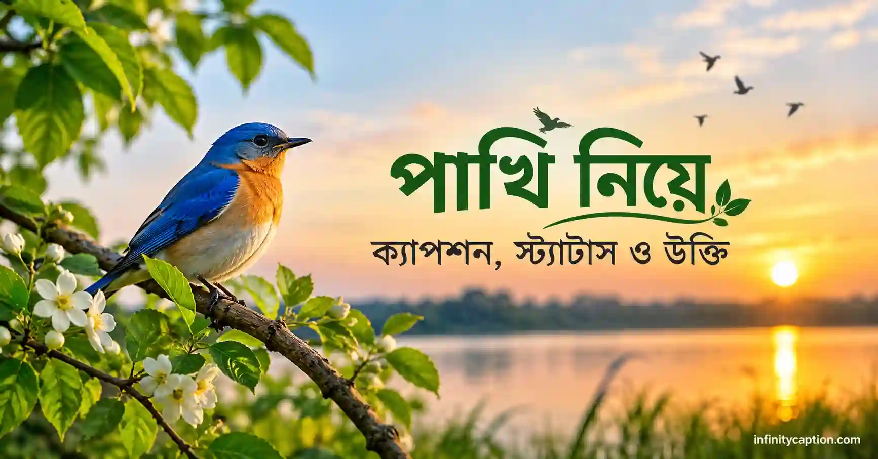 পাখি নিয়ে ক্যাপশন, স্ট্যাটাস ও উক্তি
