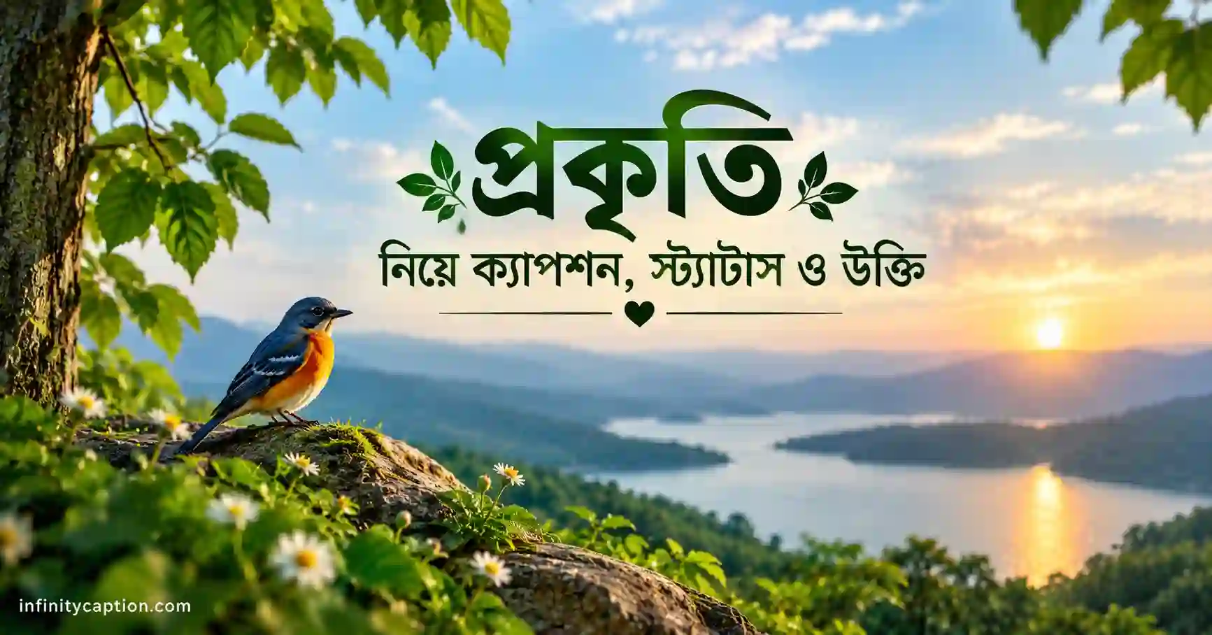প্রকৃতি নিয়ে ক্যাপশন, স্ট্যাটাস ও উক্তি