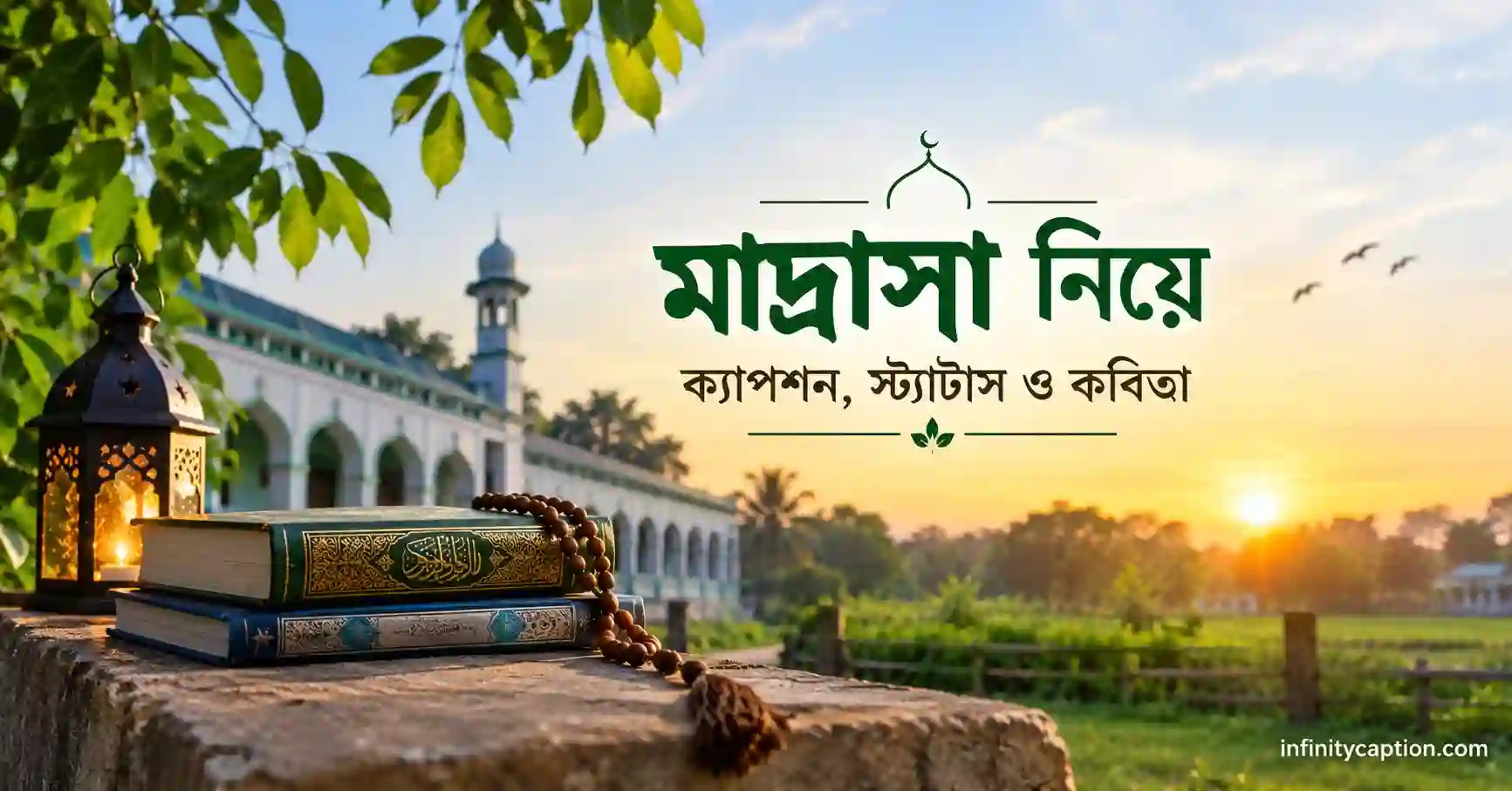 মাদ্রাসা নিয়ে ক্যাপশন, স্ট্যাটাস ও কবিতা
