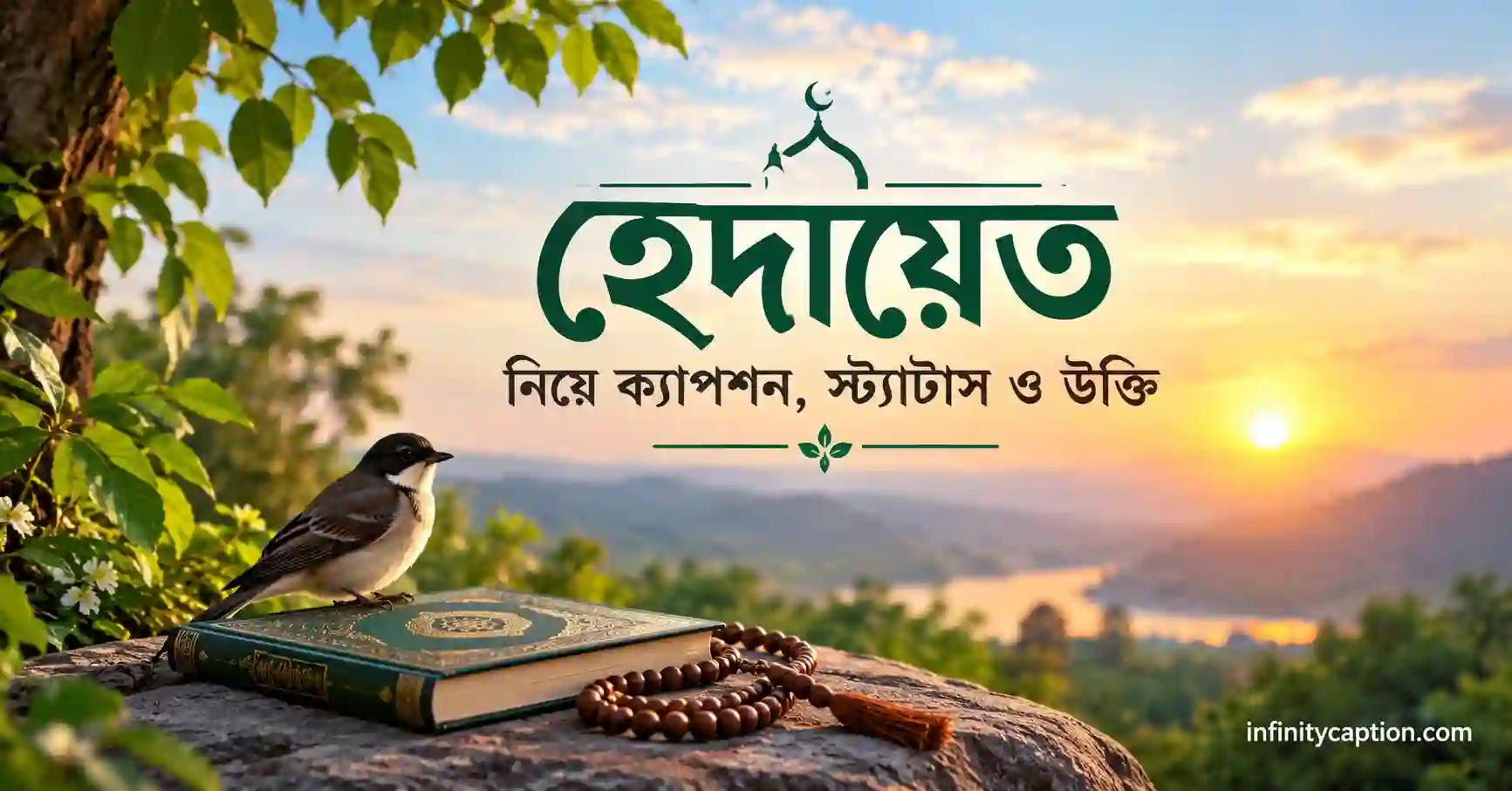 হেদায়েত নিয়ে ক্যাপশন, স্ট্যাটাস ও উক্তি